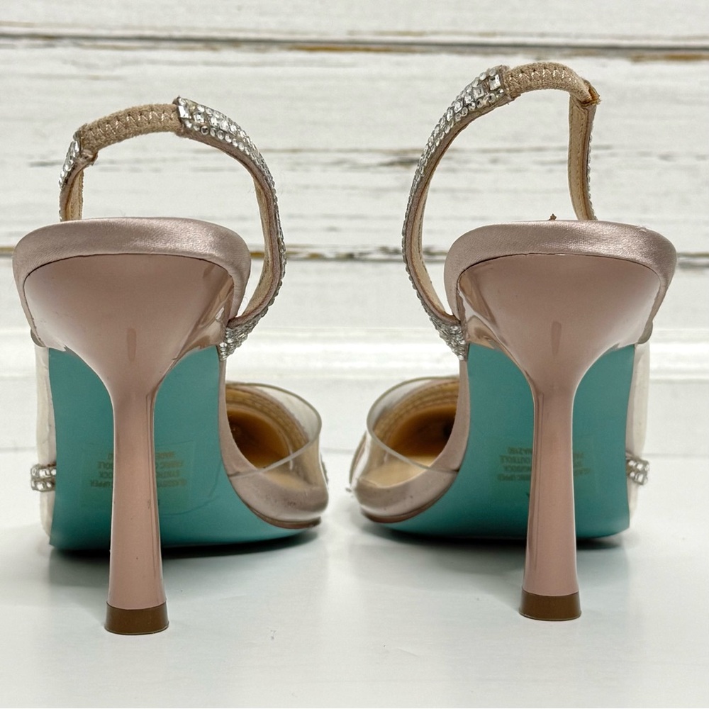 Betsey Johnson Dora Embellished Slingback Heels - Picture 5 of 10